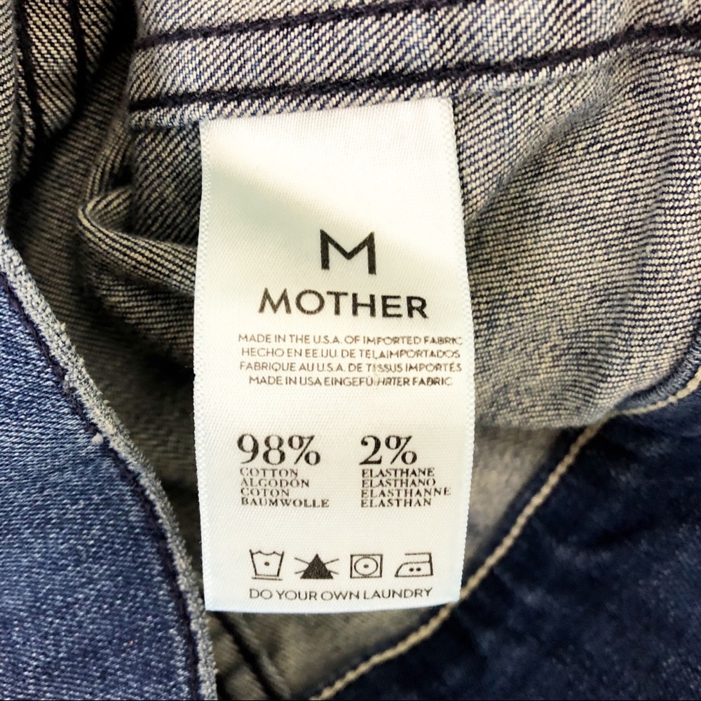 MOTHER Denim The Bully Jean Distressed Jacket - Picture 8 of 8